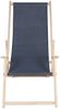 Sonnenliege Armlehne Anthrazit Strand Campingstuhl Holz klappbar Faltsitz Balkon Bild 2