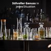 Peill+Putzler Germany 6er Set Whiskygläser, 280 ml Volumen, starker Eisboden, Kristallgläser mit einem schlichten Design, Trinkgläser für Wasser, Saft & Cocktail geeignet Bild 4