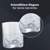 Peill+Putzler Germany 6er Set Whiskygläser, 280 ml Volumen, starker Eisboden, Kristallgläser mit einem schlichten Design, Trinkgläser für Wasser, Saft & Cocktail geeignet Bild 2