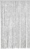 vidaXL Fliegenvorhang Grau 118x220 cm Chenille 4004884 Bild 3