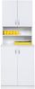 Waschmaschinenschrank, 70x70x190,5 cm, weiß Bild 3