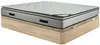 Vente-unique - ADANA Mattress and bed base set StoffHolz, Platte Beige - B 180 cm x H 23 cm30 cm x L 200 cm Bild 1