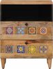 vidaXL Nachttisch Natur 50 x 33 x 62 cm Massivholz Mango 4018270 Bild 3