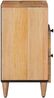vidaXL Nachttisch Natur 50 x 33 x 62 cm Massivholz Mango 4018270 Bild 4