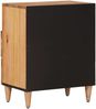 vidaXL Nachttisch Natur 50 x 33 x 62 cm Massivholz Mango 4018270 Bild 5