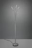 LED Stehleuchte REED 5 Arme Metall Silber, dimmbar - 195cm hoch Bild 5