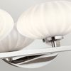 Elstead Lighting QN-PIM3-PC QUINTIESSE Wandleuchte Pim G9 3W LED IP44 3000K Stahl, Chrom poliert; Opalglas Satin satiniert L:21. 9cm H:15. 4cm B:63. 5cm dimmbar Bild 5