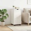 vidaXL Rollschrank Mit Rad Weiß 34 x 39 x 65,5 cm Massivholz Kiefer 42028357 Bild 3