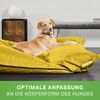 Green Bean® Hundebett für mittlere & große Hunde 140x180 cm Hundekissen - Gelb Bild 2