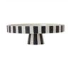 Oyoy Schale auf Fuß Toppu Schwarz-Weiß (Groß) L10157 Bild 5