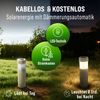 MONZANA® LED Solarlampe 8er Set Wetterfest IP44 Erdspieß Solar Außenbeleuchtung Solarleuchte Outdoor Garten Balkon Bild 4