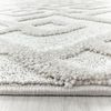 KADIMA DESIGN Teppich EISACK Hoch-Tief 3D-Effekt Wohnzimmer Schlafzimmer Waschbar, Rund, Höhe: 22 mm, 80x80 cm, Wohnzimmerteppich Strapazierfähig Waschbar Bild 3