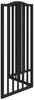 vidaXL 3-tlg. Hundetor Faltbar Schwarz 150 cm Pappelholz 352222 Bild 5