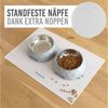 KaraLuna Futternapf Napfunterlage aus Silikon I Futtermatte Hundenapf Unterlage Katzennapf, Silikon-Napfunterlage Bild 3