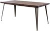 KAWOLA Esszimmertisch KELIO Tisch 200x90cm Holz/Metall Bild 3