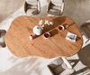 Esstisch Herkon 240x140 Akazie Natur Holzgestell Bild 4