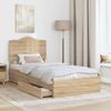 vidaXL Aufbewahrungsbett Sonoma-Eiche 100 x 200 cm Holzwerkstoff 3413536 Bild 3