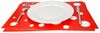 MamboCat Platzset 2er Set Tischset rot mit weißen Punkten 45 x 32 cm Bild 5