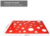 MamboCat Platzset 2er Set Tischset rot mit weißen Punkten 45 x 32 cm Bild 3