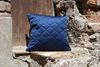 Kissen Deko von Lysel - blau Rauten Huelva 40x40 Polyester Polypropylen kissenbezug Dekokissen Bild 4
