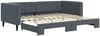 vidaXL Tagesbett Ausziehbar Dunkelgrau 90x200 cm Samt 3196692 Bild 2