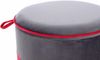 Hocker Kassandra 125 Rot / Dunkelgrau Bild 3
