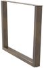 vidaXL Esstischbeine V-Form 3 Stück Naturstahl 100x(72-73,3) cm Stahl 4012675 Bild 4