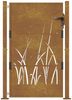 vidaXL Gartentor 100x125 cm Cortenstahl Gras-Design 153174 Bild 4