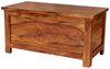Truhe Kali 90x45x45 aus indischem Sheesham-Massivholz Bild 3