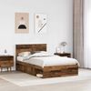 vidaXL Bettrahmen Altholz 120 x 190 cm Massives Kiefernholz 3410634 Bild 3