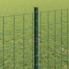 vidaXL Eurozaun mit Pfosten 10 x 0,8 m PVC-beschichteter Stahl Grün 3335974 Bild 4