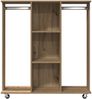 vidaXL Kleiderschrank Artisan-Eiche 102 x 38 x 110 cm Holzwerkstoff 873908 Bild 5