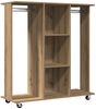 vidaXL Kleiderschrank Artisan-Eiche 102 x 38 x 110 cm Holzwerkstoff 873908 Bild 2