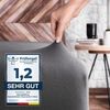 Wolkenfeld Spannbettlaken 100% Baumwolle - Superweiches Bettlaken für Matratzen von 5 bis 20cm, Jersey, Gummizug: rundum, (1 Stück), Rutschfest & Blickdicht - 90x200, 140x200, 160x200, 180x200 200x200 Bild 2
