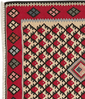 Looma 'Tala' Kelim Senneh handgewebt, Schurwolle Beige-Rot, 57x85 cm Bild 4