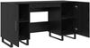 vidaXL Schreibtisch mit Regal Schwarz Eichen-Optik 140 x 50 x 75 cm 879530 Bild 5