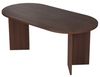 Elegant Walnut Dining Table, 180 x 75 x 89.5 cm | 100% Melamine Coated Particle Board, 25 mm Thick | Perfect for Modern Dining Spaces Bild 4
