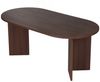 Elegant Walnut Dining Table, 180 x 75 x 89.5 cm | 100% Melamine Coated Particle Board, 25 mm Thick | Perfect for Modern Dining Spaces Bild 5