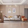 Vesgantti Chaiselongue Chaiselongue Smat Sofa mit Kissen werkzeuglose Montage für Wohnzimmer Bild 2