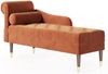 Vesgantti Chaiselongue Chaiselongue Smat Sofa mit Kissen werkzeuglose Montage für Wohnzimmer Bild 5
