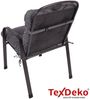 TexDeko Sitzauflage Ecolen Niedriglehner 40 x 40 x 40cm - gesteppte Gartenstuhl-Auflage, (1× Gartenstuhl-Auflage (80 × 40cm), UV-Beständig, Wasserabweisend mit Anti-Rutsch Boden Bild 3