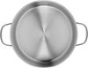 Silit Achat Kochtopf 24cm, Glasdeckel, Bratentopf 4,1l, Edelstahl poliert, Topf Induktion, unbeschichtet, backofengeeignet Bild 3