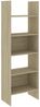 vidaXL Bücherregal Sonoma-Eiche 60 x 35 x 180 cm Spanplatte [803410] Bild 2