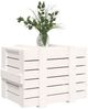 vidaXL Truhe Weiß 58x40,5x42 cm Massivholz Kiefer 824994 Bild 4
