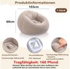 Agger Luftsessel Aufblasbarer Outdoor-Sitzsack / Aufblasbares Lounge-Sofa Tragbarer, faltbarer Sitzsack-Lounger Geeignet für Schlafzimmer,Camping Bild 2