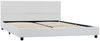 vidaXL Bettgestell Weiß Kunstleder 120x200 cm 284764 Bild 4