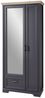 Garderobenschrank >Jasmin< in Graphit - 93x204x41cm (BxHxT) Bild 2