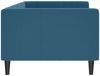 vidaXL Tagesbett Blau 90x200 cm Samt 354007 Bild 4