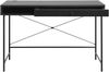 Schreibtisch >PENSACOLA< (B/H/T: 120x76x60 cm) in schwarz - 120x76x60 (BxHxT) Bild 5