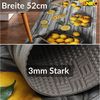 ANRO Küchenläufer LUIGI Zitronen pflegeleicht hochwertig Flurläufer Küchenteppich, eckig, Höhe: 3 mm, Teppichläufer 100cm Modern Gelb wasserdicht Bild 2
